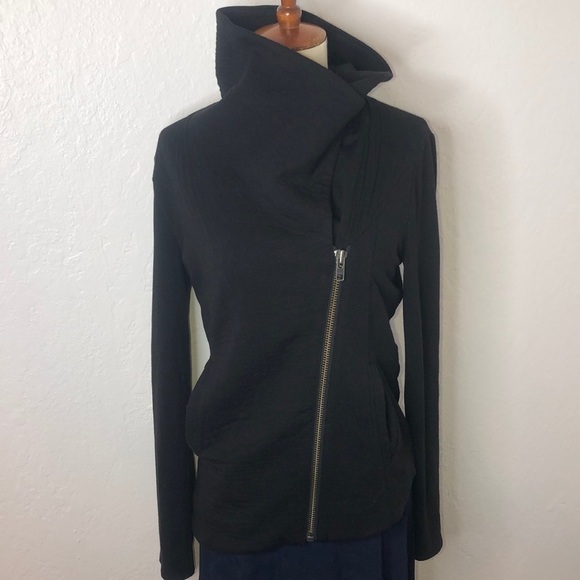 Helmut Lang Black Asymmetric Jacket Size P - Picture 2 of 9